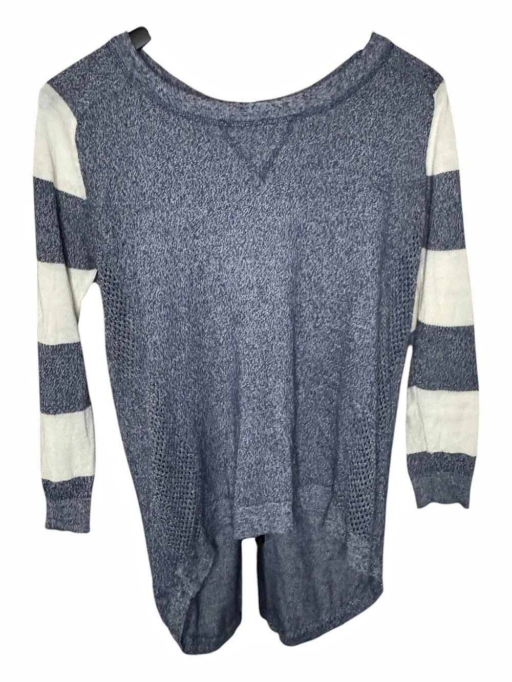 Altar’d State Striped Asymmetrical Sweater Size Medium